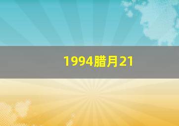 1994腊月21