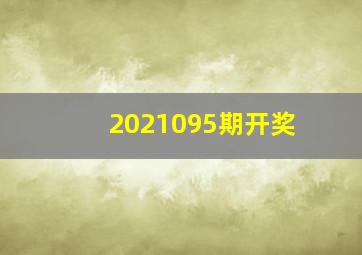 2021095期开奖