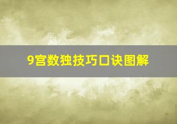 9宫数独技巧口诀图解