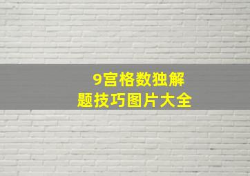 9宫格数独解题技巧图片大全