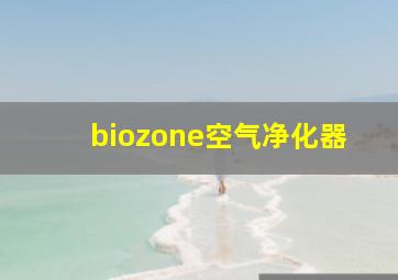 biozone空气净化器