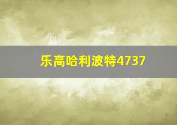 乐高哈利波特4737