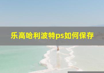 乐高哈利波特ps如何保存