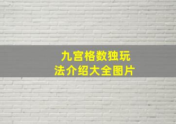 九宫格数独玩法介绍大全图片