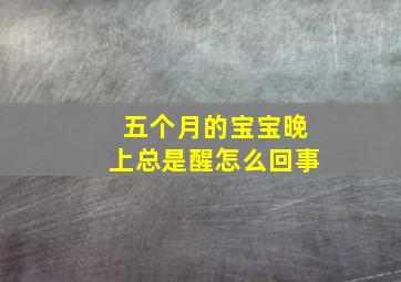 五个月的宝宝晚上总是醒怎么回事