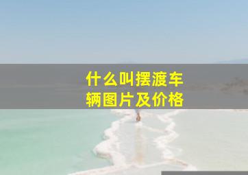 什么叫摆渡车辆图片及价格