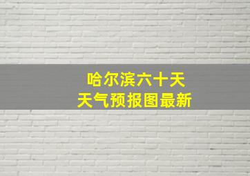 哈尔滨六十天天气预报图最新