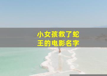 小女孩救了蛇王的电影名字