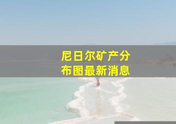 尼日尔矿产分布图最新消息