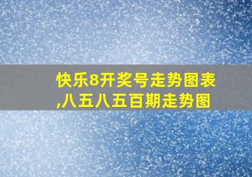 快乐8开奖号走势图表,八五八五百期走势图