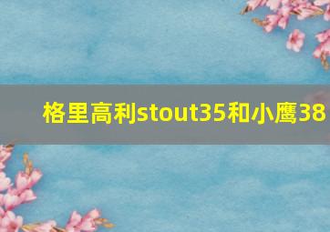 格里高利stout35和小鹰38