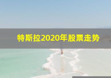 特斯拉2020年股票走势