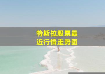 特斯拉股票最近行情走势图