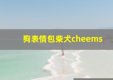 狗表情包柴犬cheems