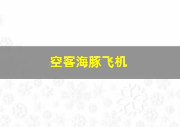 空客海豚飞机