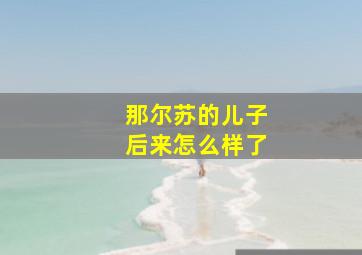 那尔苏的儿子后来怎么样了